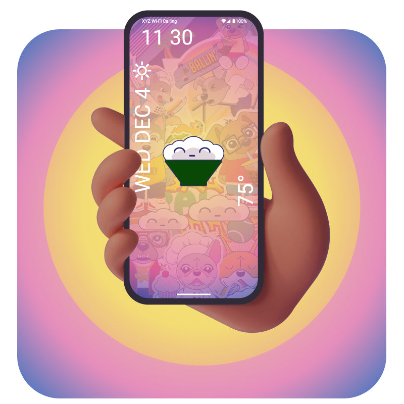 Whimsy Stack (15 wallpapers)