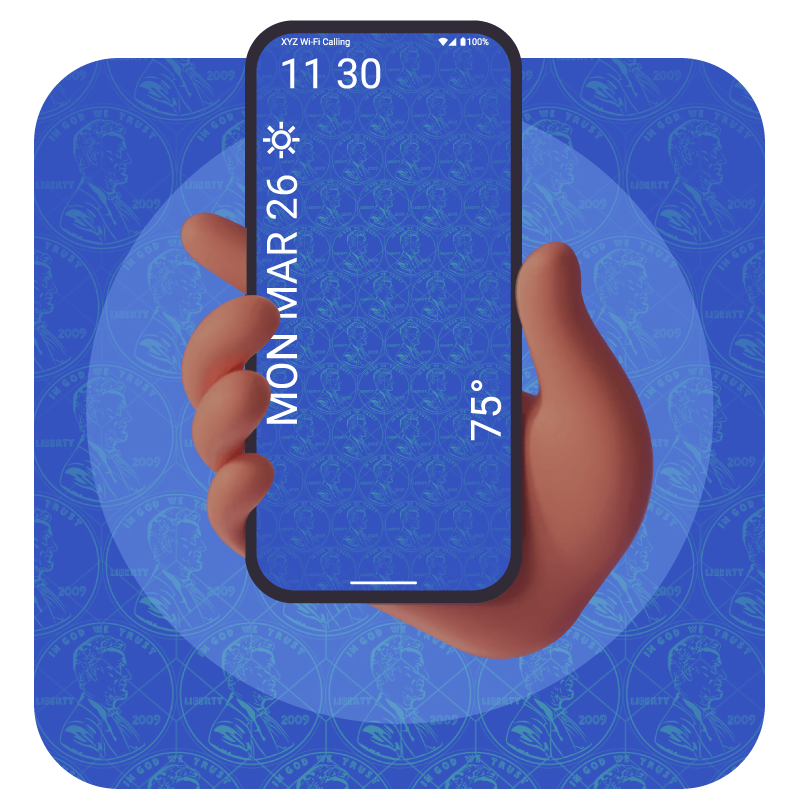 Wallpaper Wednesday Pennies